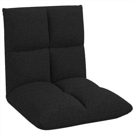 Vielseitiger Sitzsack Pouf Schwarz 50x61x57cm