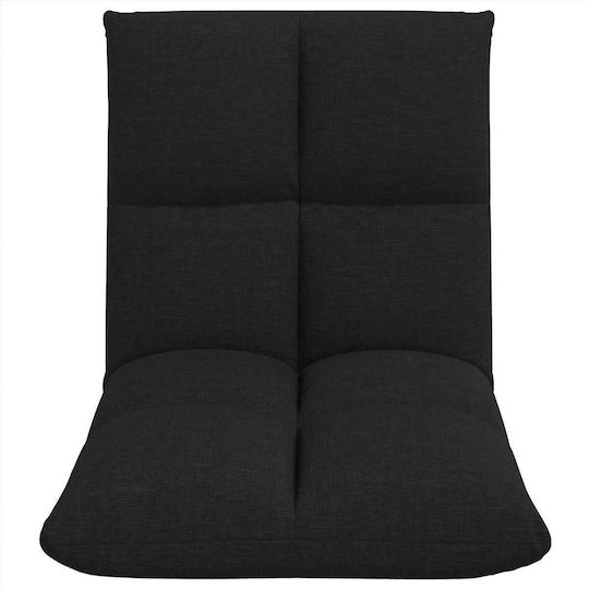 Vielseitiger Sitzsack Pouf Schwarz 50x61x57cm