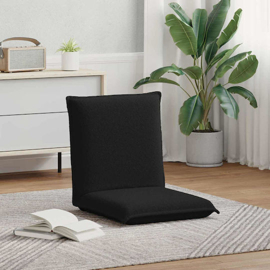 Vielseitiger Sitzsack Pouf Schwarz 54x64x59cm