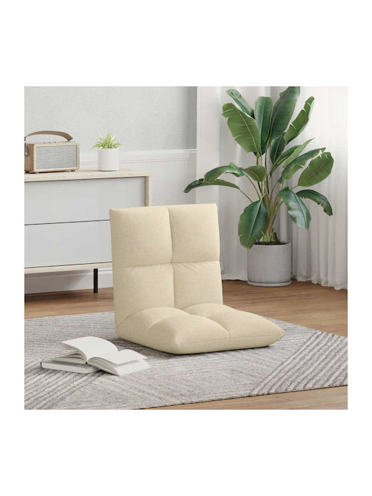 Fotoliu Puf Polimorfic Crem 50x61x57cm