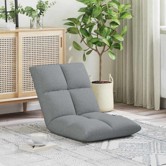 Bean Bag Chair Light Grey 50x61x57cm