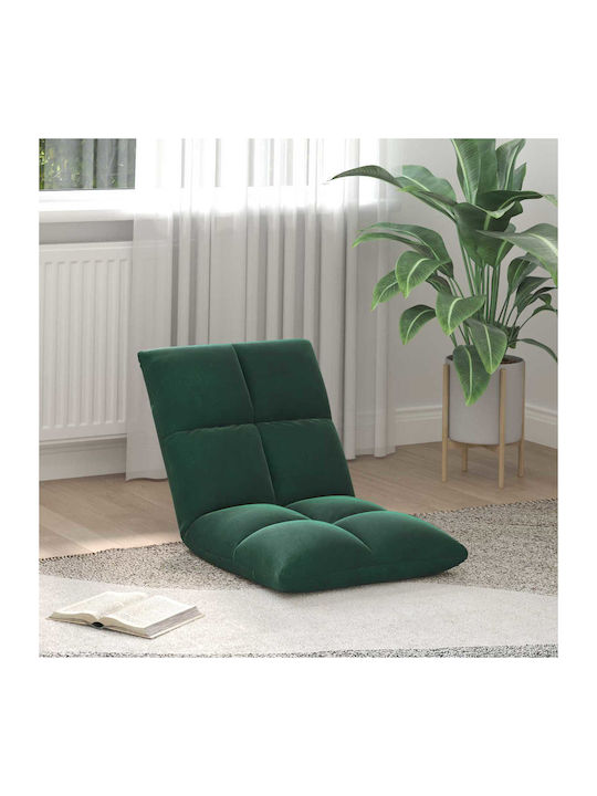 Vielseitiger Sitzsack Pouf Sessel Dunkelgrün 50x61x57cm