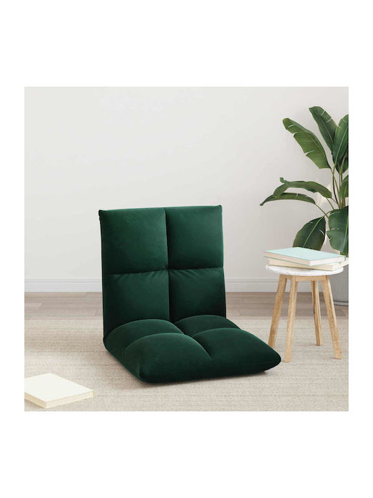 Vielseitiger Sitzsack Pouf Sessel Dunkelgrün 50x61x57cm