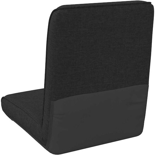 Vielseitiger Sitzsack Pouf Schwarz 50x73x60cm