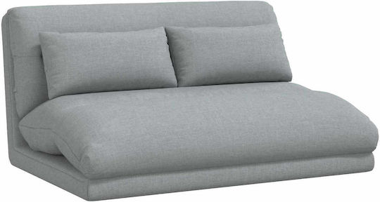 Multifunctional Bean Bag Sofa Light Gray 110x82x55cm