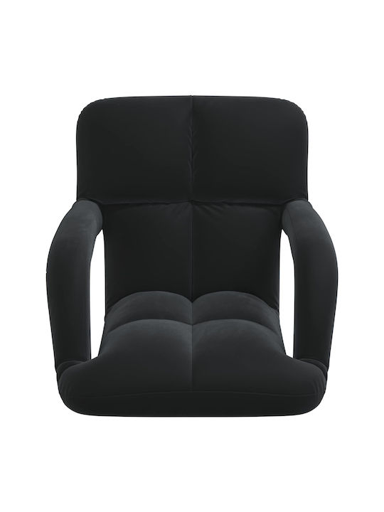 Vielseitiger Sitzsack Pouf Schwarz 58x62x58cm