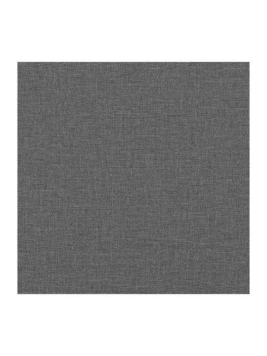Многофункционален Пуф Кресло Тъмносиво 66x66x80cm
