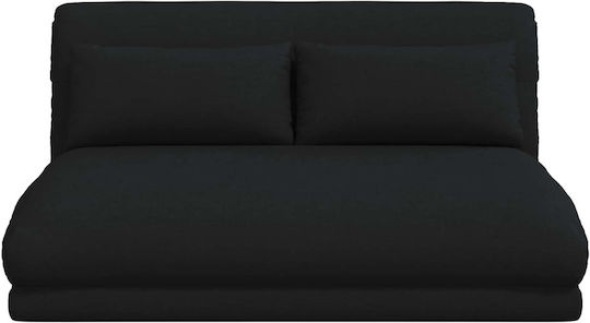 Canapea Fotoliu Puf Polimorf Negru 110x82x55cm