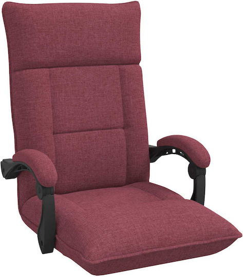 Vielseitiger Sitzsack Pouf Rote 66x66x80cm