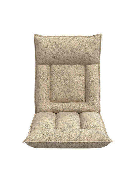 Vielseitiger Sitzsack Pouf Offenes Grau 55x61x70cm