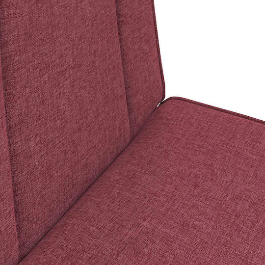 Πολυμορφική Πουφ Πολυθρόνα Κόκκινο 50x73x60cm