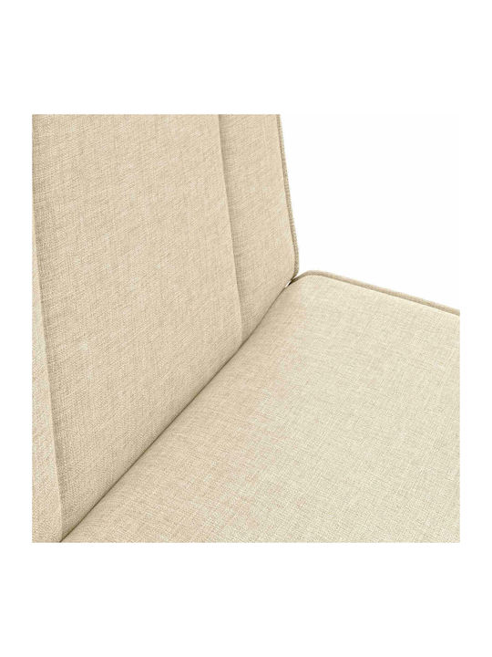 Vielseitiger Sitzsack Pouf Sessel Crem 50x73x60cm