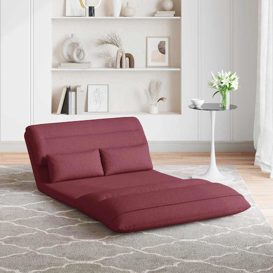 Multifunctional Bean Bag Sofa Red 110x82x55cm