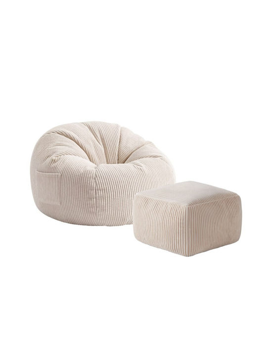 Pouf Sessel Beiges