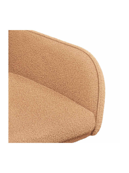 Dining Armchairs With Beige Fabric Upholstery 2 Pieces 59x57x85cm
