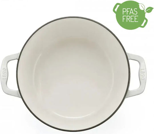 HKoenig Cratiță Rotundă Din Fontă 30cm 3.3lt
