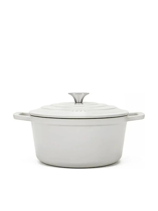 HKoenig Cratiță Rotundă Din Fontă 33.5cm 4.7lt
