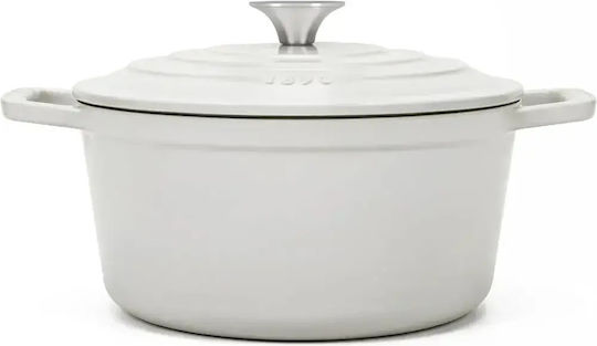 HKoenig Cratiță Rotundă Din Fontă 33.5cm 4.7lt