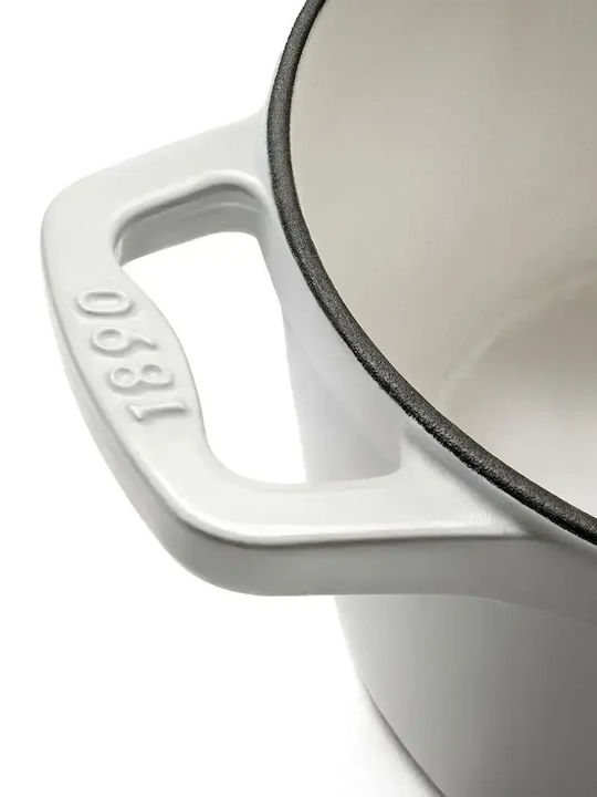 HKoenig Cratiță Rotundă Din Fontă 33.5cm 4.7lt