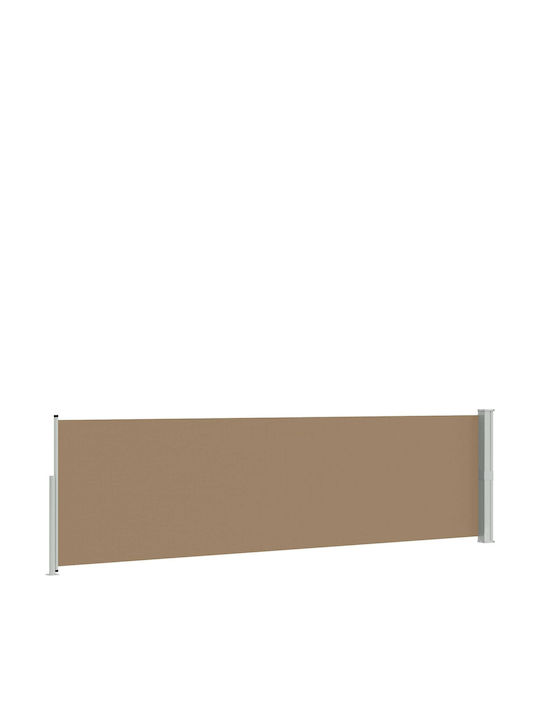 vidaXL Copertină Laterală Terasă Maro 1.4x3m