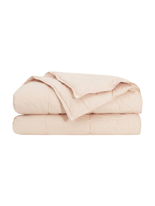 vidaXL Superking Steppdecke 220x260cm Beige