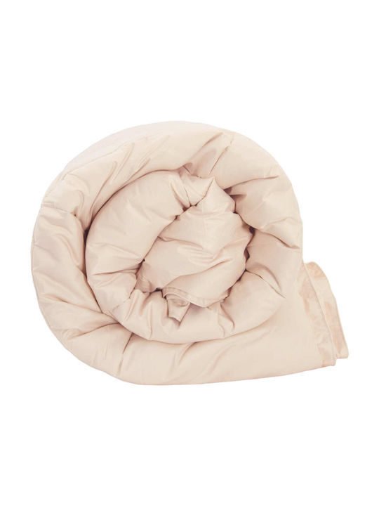 vidaXL Doppel-Steppdecke 200x240cm Beige