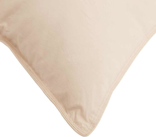 vidaXL Single Quilt Set 155x200 cm Beige 150 GSM