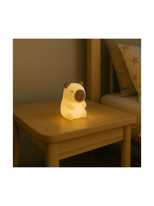 Eko Light Led Παιδικό Διακοσμητικό Φωτιστικό Λευκό 9.5εκ.