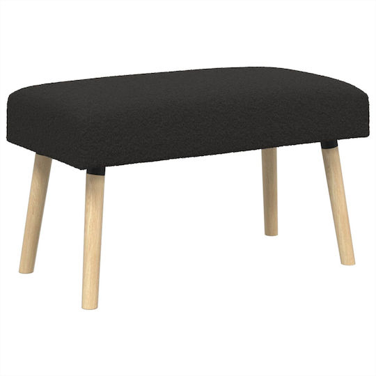 Black Bench Stool 80x40x46cm Black Bench Stool 80x40x46cm
