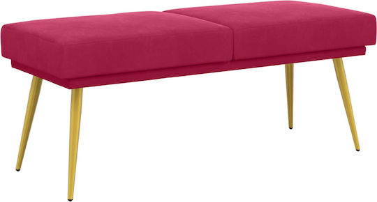 Red Bench Stool 120x45x46cm Red Bench Stool 120x45x46cm
