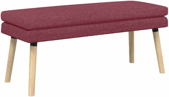 Red Bench Stool 110x40x47cm Red Bench Stool 110x40x47cm