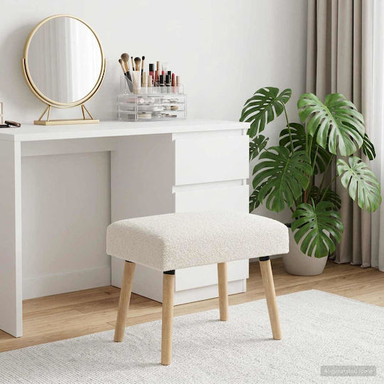 Bench Stool Cream 60x40x45cm Bench Stool Cream 60x40x45cm