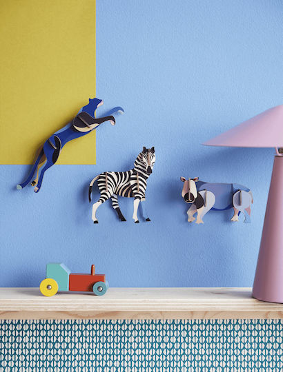 Decorativ De Perete Din Hârtie Studio Roof Panther 22x4x5 Cm