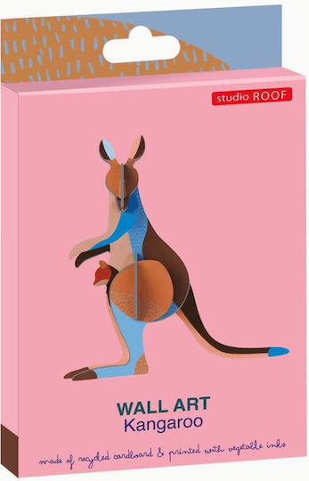 Studio Roof Kangaroo Papieren Tischdekoration 11x4,5x12 cm