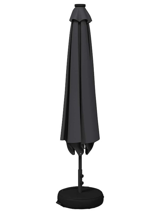 Aluminum Grey Garden & Terrace Parasol 2.3x2.3xHeight 2.28m