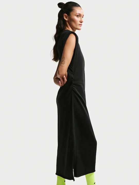 Dress with Tearing Black