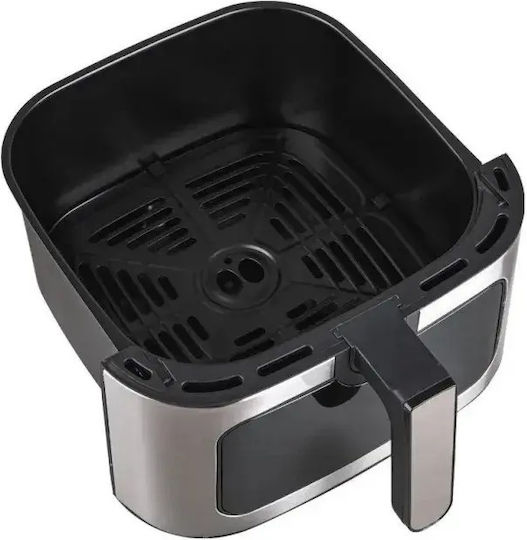Silver Heißluftfritteuse 8Es Schwarz AGDM-FRY-STLA-003