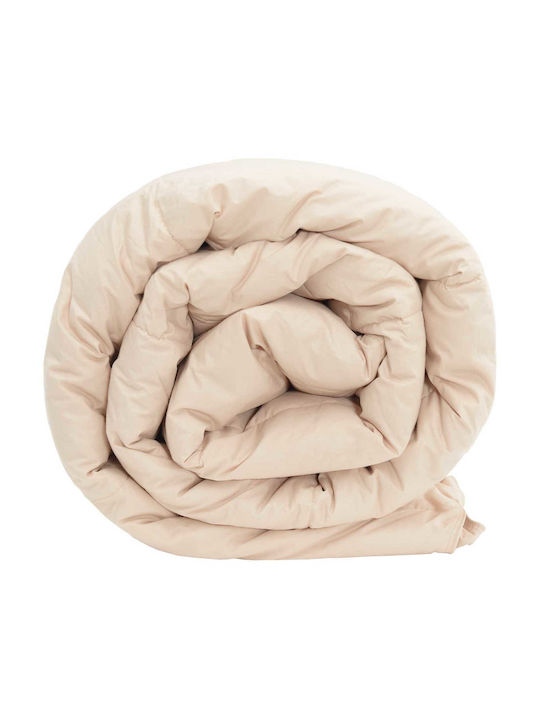 vidaXL Double Duvet Cover 200x200 Beige