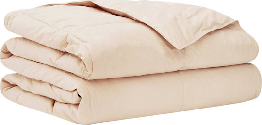 vidaXL Double Duvet Cover 200x220 Beige