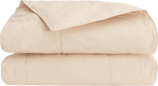 vidaXL Double Duvet Cover 200x220 Beige