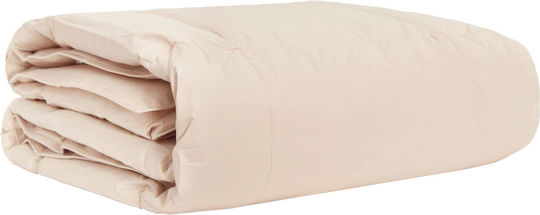 vidaXL Single Duvet Cover 135x200 Beige