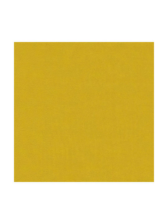 Two-Seater Velvet Soft Yellow Couch 111x65x79 cm