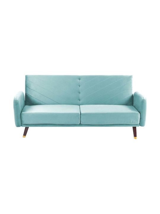 Senja Dreisitzer Sofa Sofa Samt Light Blue