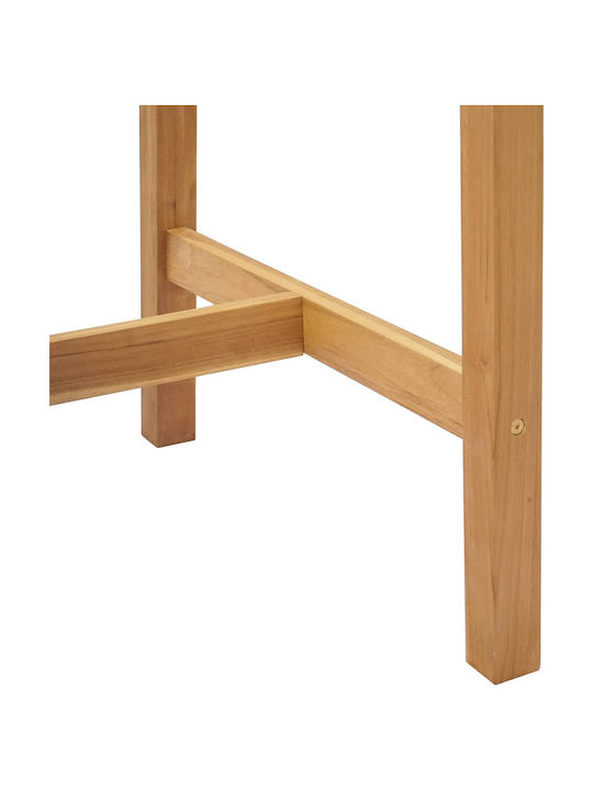Outdoor Teak Bar Table 150x75x105cm