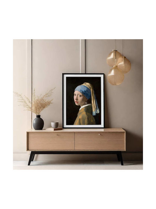Poster Johannes Vermeer Girl Pearl Earring Art022 40cm X 50cm-56110pd156652