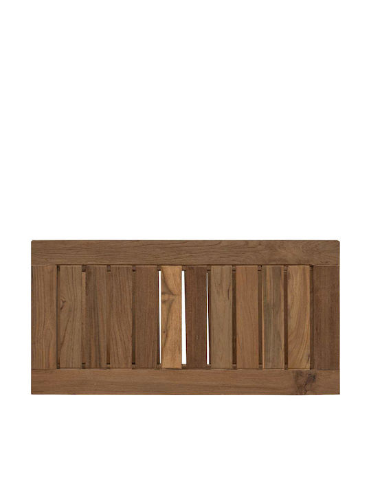 vidaXL Επιδαπέδια Ραφιέρα Μπάνιου Ξύλινη 60x30x45cm Καφέ