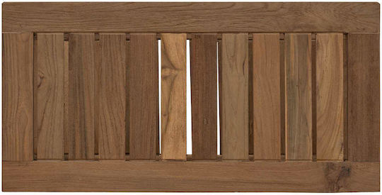 vidaXL Boden Badezimmerregal Hölzernes 60x30x45cm Braune