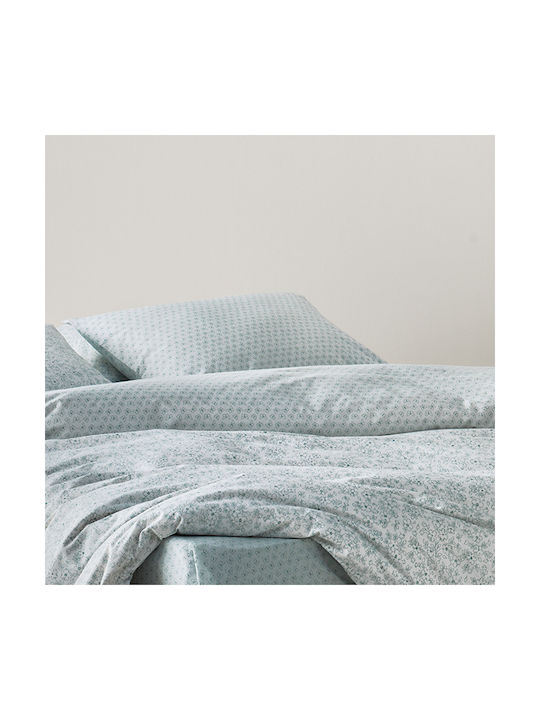 Kentia Evanthia 02a Set Of Pillowcases With Envelope Cover Gray 50x70cm