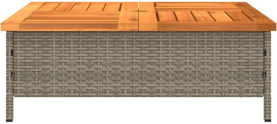 vidaXL Βάση Ομπρέλας Μεταλλική Γκρι 70x70x25cm