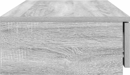 vidaXL Bed Drawer made of Wood Grey Sonoma 80x36.5x16.5cm